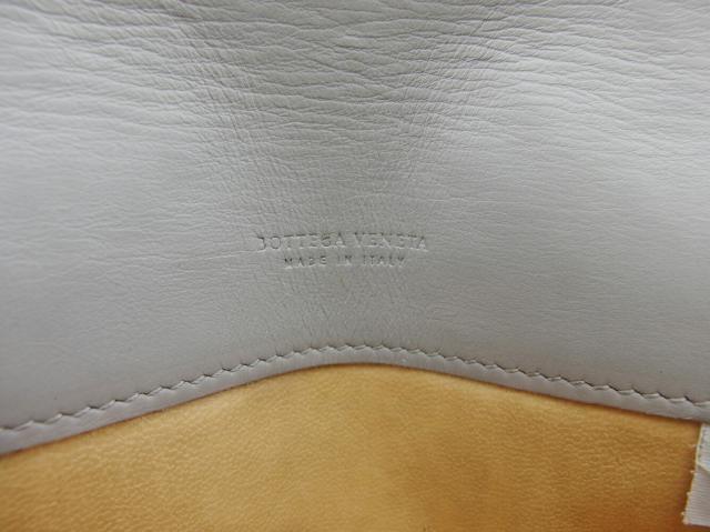 【30％OFF★週末タイムSALE】ボッテガヴェネタ BOTTEGAVENETA 長財布イントレチャート ゴールド グレー 灰色 ベージュ レディース 中古_8