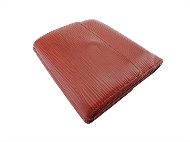 ルイ・ヴィトン LOUIS VUITTON 二つ折り財布エピ ポルトフォイユ