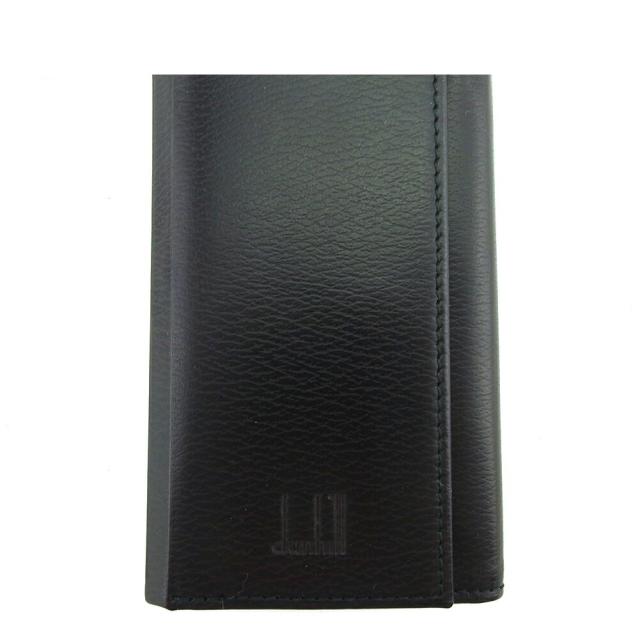 【BIGお買い物ラリー★30%OFFセール中】ダンヒル Dunhill キーケースロゴ刻印」 ブラック　シルバー レディース 中古