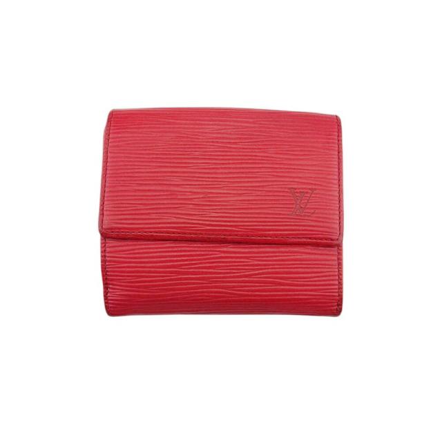 LOUIS VUITTONエピ ポルト ビエ カルト クレディ モネ 2つ折財布 ルイ