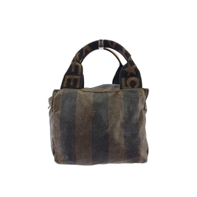【BIGお買い物ラリー★30%OFFセール中】フェンディ FENDI ハンドバッグペカン ブラック ベージュ ゴールド レディース 中古