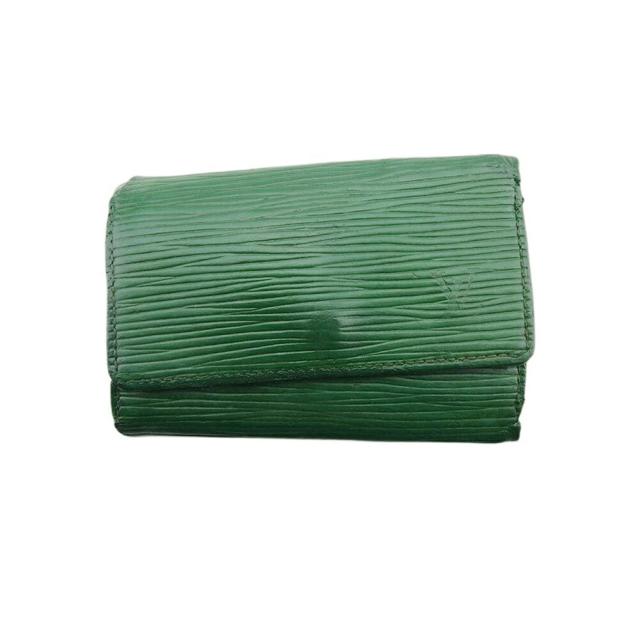 【BIGお買い物ラリー★30%OFFセール中】ルイ・ヴィトン LOUIS VUITTON キーケースエピ ミュルティクレ6 グリーン レディース 中古