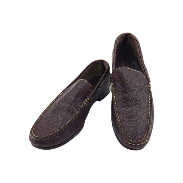 【BIGお買い物ラリー★30%OFFセール中】ローファースリッポン ♯6ハーフM ブラウン レディース 中古