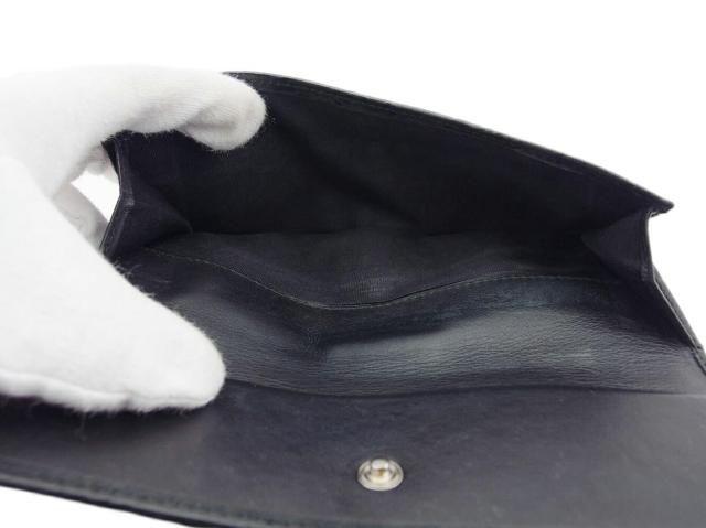 【30％OFF★週末タイムSALE】グッチ GUCCI 長財布グッチシマ ブラック レディース 中古_5