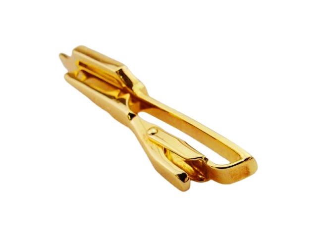 【30％OFF★週末タイムSALE】ディオール Dior タイピンワニロ式 ゴールド シルバー レディース 中古_4
