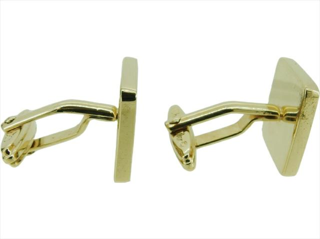 【月末タイムセール】ディオール Dior カフスロゴ スウィヴル式 ゴールド レディース 中古_3
