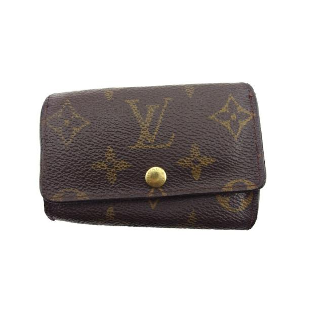 【BIGお買い物ラリー★30%OFFセール中】ルイ・ヴィトン LOUIS VUITTON キーケースモノグラム ミュルティクレ6 ブラウン ベージュ ゴールド レディース 中古