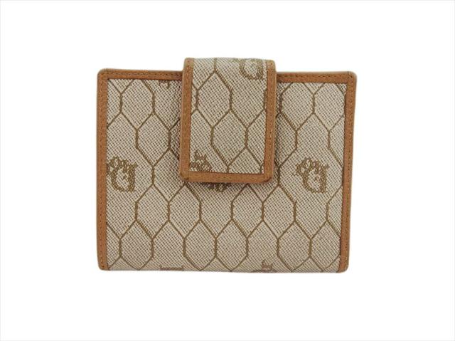 クリスチャンディオール Christian Dior カナージュ 財布 ベージュ クリスチャンディオール Christian Dior カナージュ 財布 ベージュ