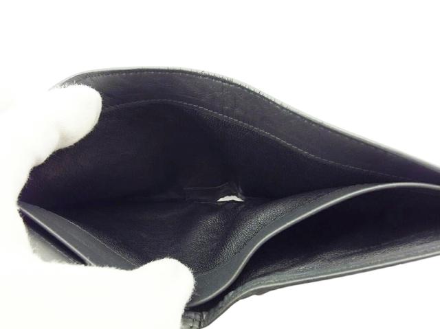 ボッテガヴェネタ BOTTEGAVENETA 二つ折り財布イントレチャート グレー 灰色 レディース 中古_6