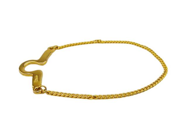 ディオール Dior タイピンチェーン ゴールド レディース 中古_1