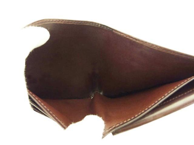 ルイ・ヴィトン LOUIS VUITTON 二つ折り財布エピ ポルトビエカルトクレディモネ ブラウン レディース 中古_5