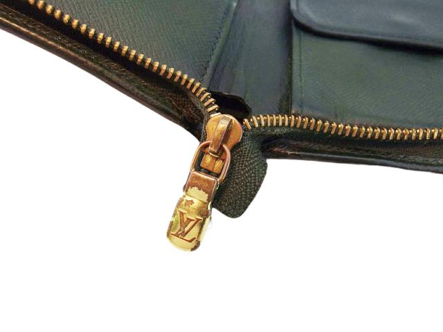 ルイ・ヴィトン LOUIS VUITTON 二つ折り財布タイガ ポルトビエモネ