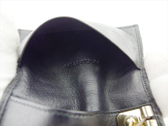 ブルガリ BVLGARI キーケースコローレ ブラック ゴールド レディース 中古_6