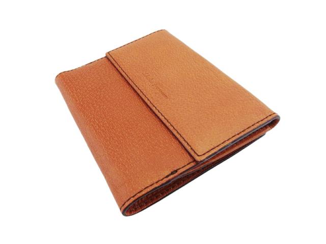 サルヴァトーレフェラガモ Salvatore Ferragamo 二つ折り財布 キャメル レディース 中古_3