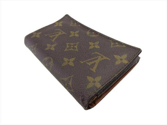 美品】ルイヴィトン ポルトモネ ビエトレゾール 財布 ウォレット 茶