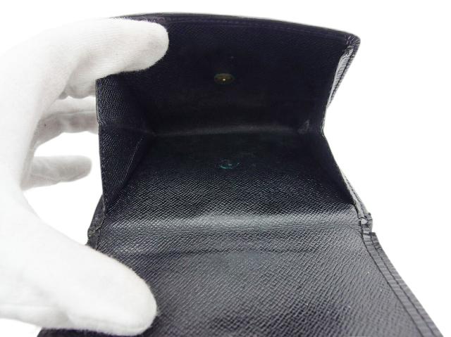 ルイヴィトン エピ ポルトモネ ビエ カルトクレディ ブラック ルイ