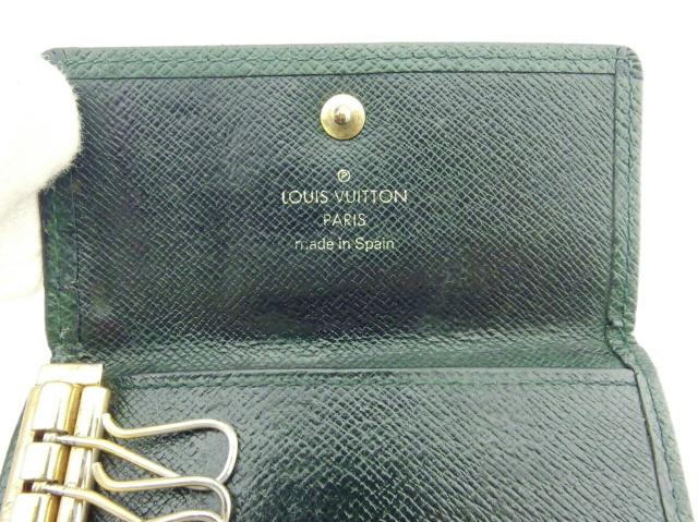 【30％OFF★週末タイムセール】ルイ・ヴィトン LOUIS VUITTON キーケースタイガ ミュルティクレ6 エピセア（グリーン） レディース 中古_9
