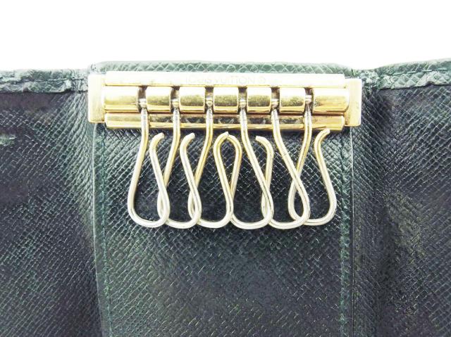 【30％OFF★週末タイムセール】ルイ・ヴィトン LOUIS VUITTON キーケースタイガ ミュルティクレ6 エピセア（グリーン） レディース 中古_5