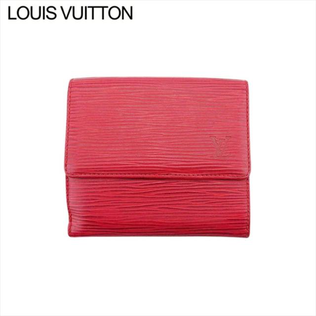 ルイ・ヴィトン LOUIS VUITTON 二つ折り財布 エピ ポルトモネ