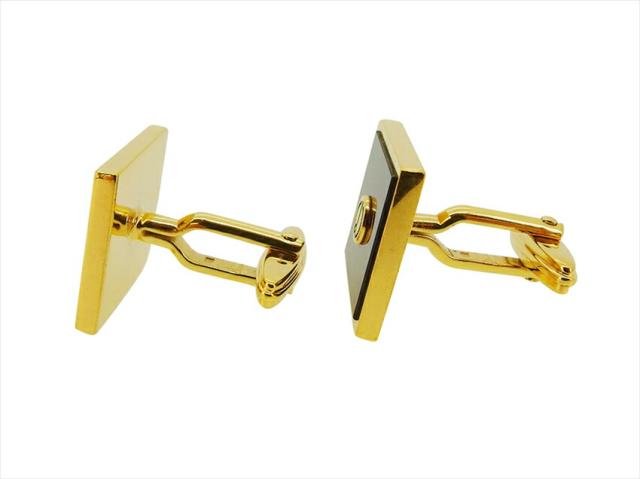 【30％OFF★週末タイムSALE】ダンヒル Dunhill タイピン ゴールド×ブラック レディース 中古_4