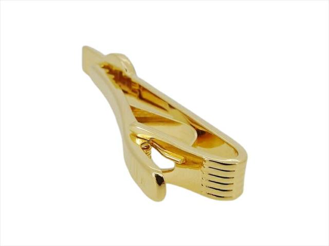 【30％OFF★週末タイムSALE】ダンヒル Dunhill タイピン ゴールド×ブラック レディース 中古_3