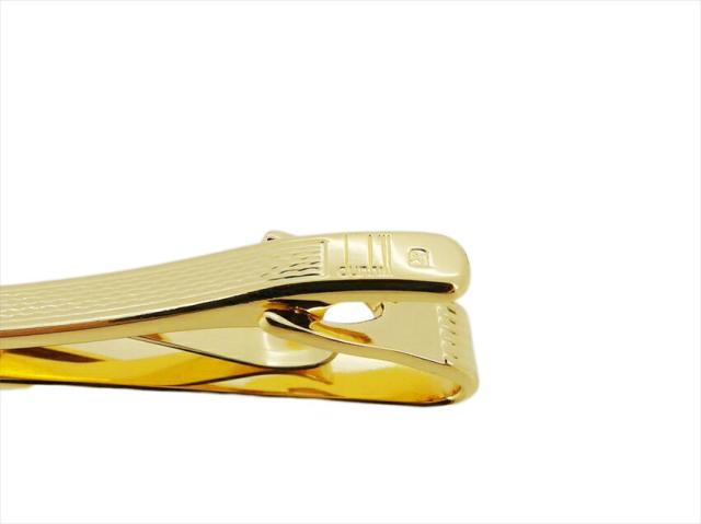 【30％OFF★週末タイムSALE】ダンヒル Dunhill タイピン ゴールド×ブラック レディース 中古_4