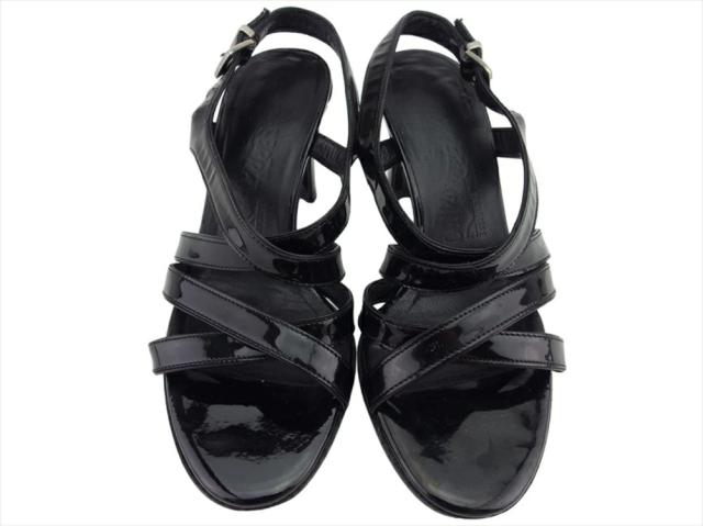 Salvatore Ferragamo サルヴァトーレフェラガモ サンダル 黒 楽天市場】Salvatore Ferragamo サルヴァトーレフェラガモ Mule