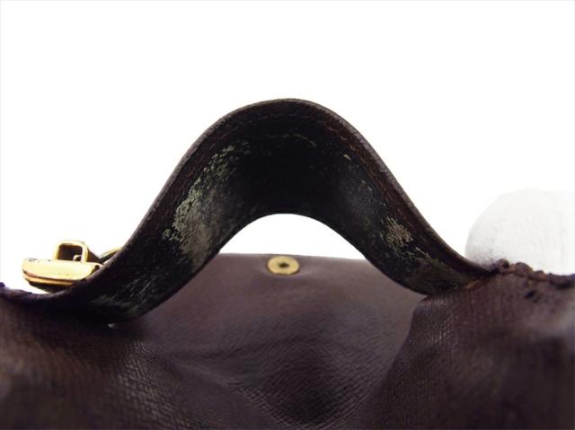 【30％OFF★週末タイムセール】ルイ・ヴィトン LOUIS VUITTON キーケースダミエ ミュルティクレ4 ブラウン ベージュ ゴールド レディース 中古_6