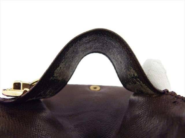 【30％OFF★週末タイムセール】ルイ・ヴィトン LOUIS VUITTON キーケースダミエ ミュルティクレ4 ブラウン ベージュ ゴールド レディース 中古_7