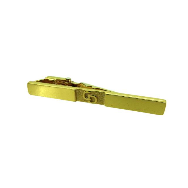 【X'masセール★30%OFF】ディオール Dior タイピンCDマーク ワニロ式 ゴールド レディース 中古