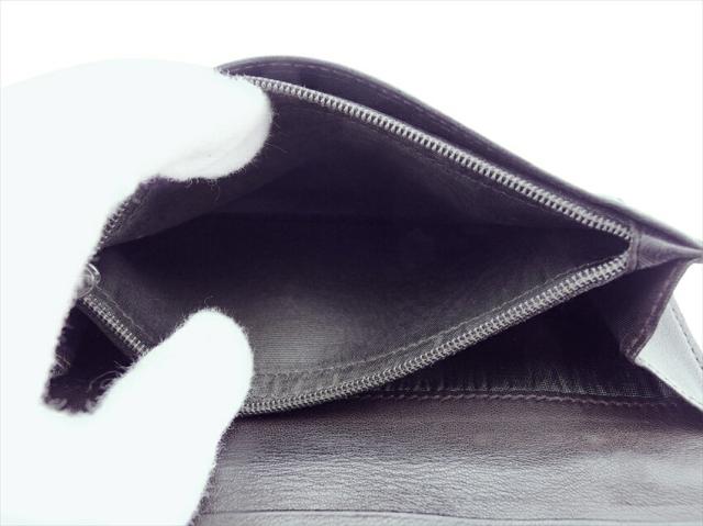 【30％OFF★週末タイムSALE】サルヴァトーレフェラガモ Salvatore Ferragamo 長財布ガンチーニ柄 ブラック レッド ブラウン レディース 中古_6