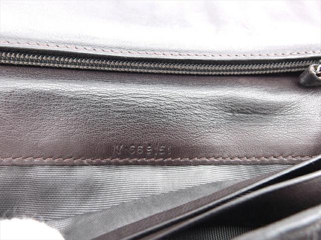 【30％OFF★週末タイムSALE】サルヴァトーレフェラガモ Salvatore Ferragamo 長財布ガンチーニ柄 ブラック レッド ブラウン レディース 中古_7