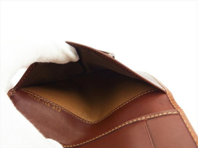 【月末タイムセール】グッチ GUCCI パスポートケース角プレート オールドグッチ ブラウン レディース 中古_5