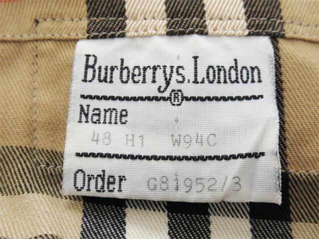 【週末セール★30％OFF】バーバリー BURBERRY トレンチコートトレンチ ♯48サイズ ライナー付き ベージュ レディース 中古_10