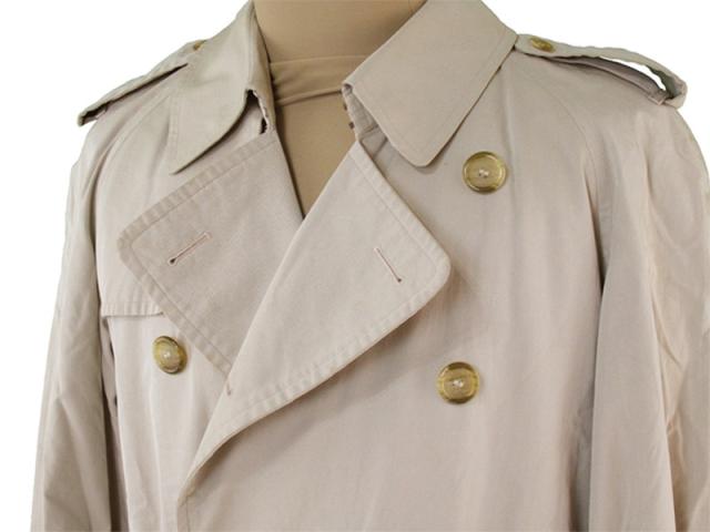 【週末セール★30％OFF】バーバリー BURBERRY トレンチコートトレンチ ♯48サイズ ライナー付き ベージュ レディース 中古_2