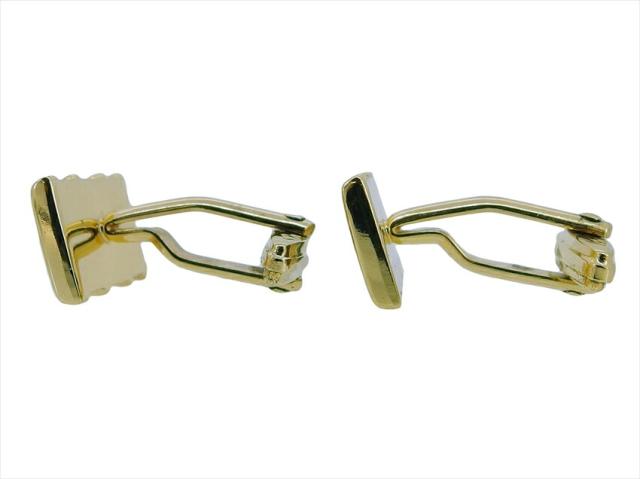【月末タイムセール】ディオール Dior カフス ゴールド×シルバー レディース 中古_4