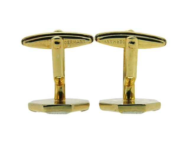 【30％OFF★週末タイムセール】ディオール Dior カフスDiorロゴ ゴールド　シルバー　ホワイト レディース 中古_9