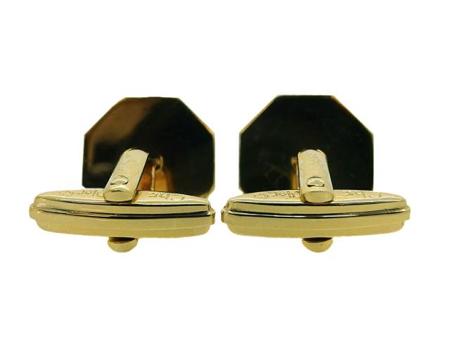【30％OFF★週末タイムセール】ディオール Dior カフスDiorロゴ ゴールド　シルバー　ホワイト レディース 中古_5