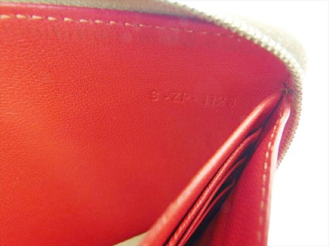 【30％OFF★週末タイムセール】セリーヌ CELINE 長財布 グレー 灰色 ベージュ レッド レディース 中古_7