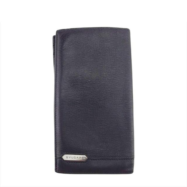 【X'masセール★30%OFF】ブルガリ BVLGARI 札入れ ブラック レディース 中古