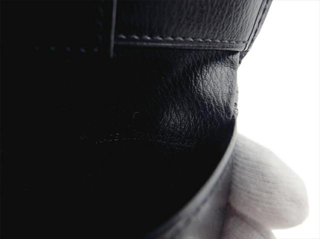 【30％OFF★土日ひと休み大売り出し】ダン吸血鬼 Dunhill 二つ折り紙入れロゴタイプ本塁 赤銅色 しろがね色 レディース 中古