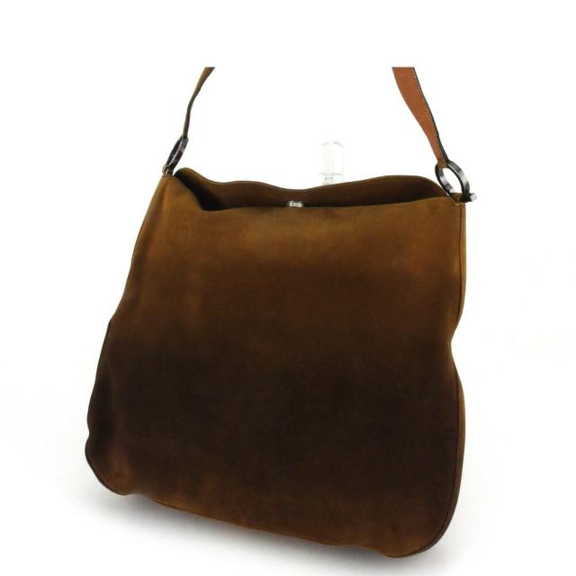 【X'masセール★30%OFF】サルヴァトーレフェラガモ Salvatore Ferragamo ショルダーバッグガンチーニ グラデーション ベージュ ブラウン ブラック レディース 中古