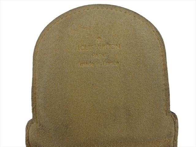 ルイ・ヴィトン LOUIS VUITTON メガネケースモノグラム エテュイリュネットラバ ブラウン ベージュ レディース 中古_5
