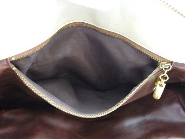 【30％OFF★週末タイムセール】サルヴァトーレフェラガモ Salvatore Ferragamo ハンドバッグ ベージュ　ブラウン レディース 中古_9