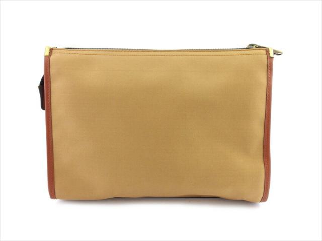 【30％OFF★土日ひと休み大売り出し】幽客独居室 LANCEL クラッチペダル御徒面子L見澄ます ベージュ 赤銅色 ゴールド レディース 中古