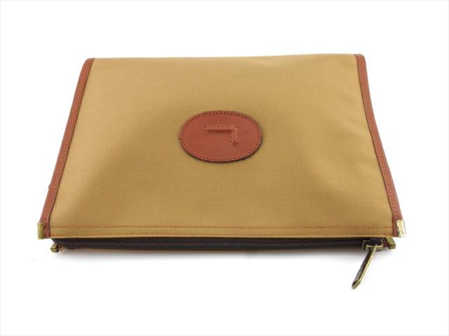 【30％OFF★土日ひと休み大売り出し】幽客独居室 LANCEL クラッチペダル御徒面子L見澄ます ベージュ 赤銅色 ゴールド レディース 中古