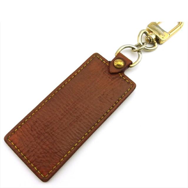 【BIGお買い物ラリー★30%OFFセール中】ルイ・ヴィトン LOUIS VUITTON キーホルダー女神 ポルトクレフォルテュンヌ ブラウン ゴールド レディース 中古