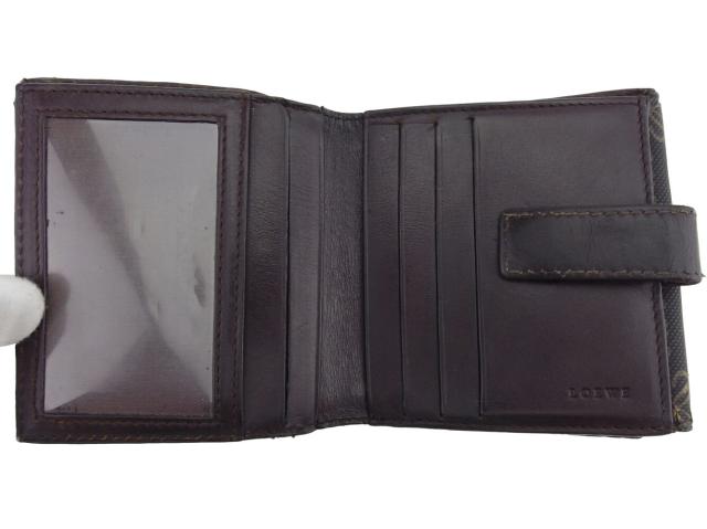 ロエベ アナグラム スリムジップ バイフォールド 二つ折り財布 レザー LOEWE】新作スリムジップ二つ折り財布 Slim Zip Bifold Wallet (LOEWE