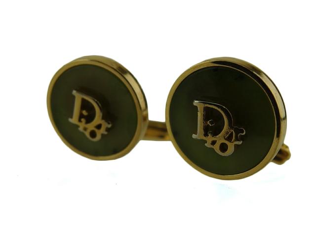 【GWタイムセール】ディオール Dior カフスロゴ スウィヴル式 ゴールド ゴールド レディース 中古_2