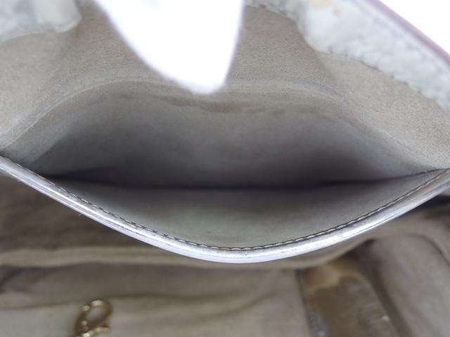 【30％OFF★週末タイムSALE】アニヤ・ハインドマーチ Anya Hindmarch ショルダーバッグリボンマーク ベージュ ゴールド レディース 中古_6